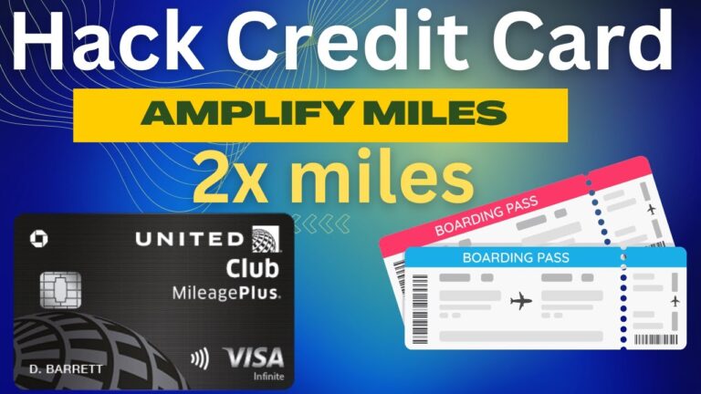 United Credit Card Miles Hack