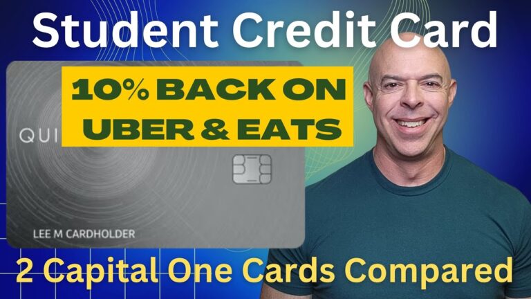 Capital One Student Credit Card Review of Quicksilver and Savor Cards